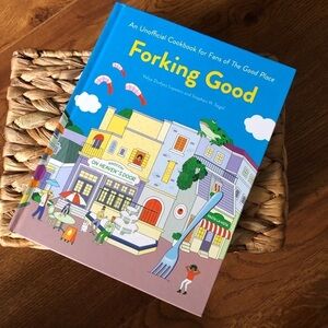 An Unofficial Cookbook for Fans of The Good Place Forking Good hardback book